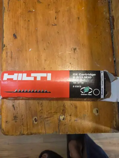 Hilti DX Cartridges 6.8/11 M10 - Black 100 Rounds - N, View more