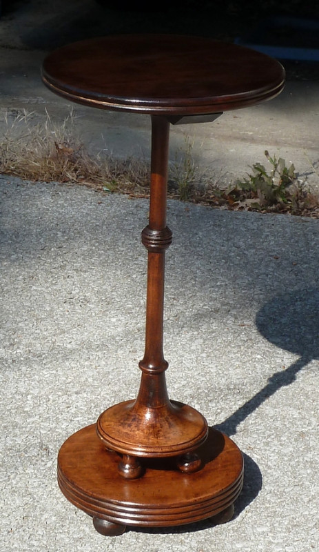 Vintage Trumpet-base Side Table NEW PRICE in Home Décor & Accents in Kingston - Image 2