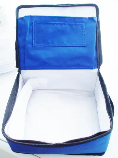 NEW INSULATED LUNCH BOX, LUNCH BAG, LUNCH TOTE, EXTRA POCKETS, View more
