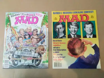 Mad Magazine - 2 magazine lot, View more
