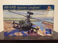 Plastic Model Kit - Italeri AH-64D Apache Longbow Helicopter