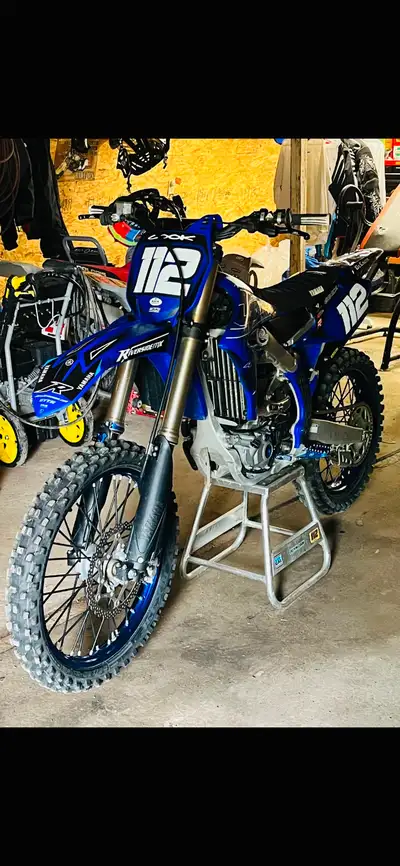 Selling my 2022 Yamaha yz450f to go back to Yamaha yz250 2t. Original owner. VET raced Mx 50plus nov...