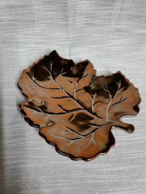 Halloween Autumn Ceramic Bronze Colour Dish in Arts & Collectibles in Oshawa / Durham Region