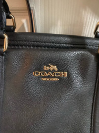 Coach black purse 