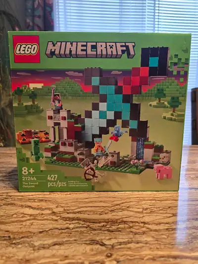 ️ LEGO Minecraft The Sword Outpost (21244) -Retired & Hard to Find! - For Kids & Collectors of All A...