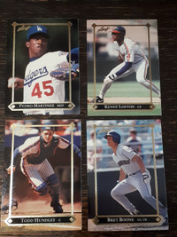 1992 Donruss/Leaf Baseball Gold Rookie Inset Cards