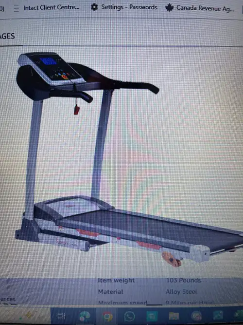 Sunny Health & Fitness Model SF-T4400 Treadmill https://www.amazon.ca/vdp/0d24f9fc8c3547cf9f021d503a...