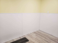 4 x 10ft Plastic White Glossy Wall Panels water & moisture proof