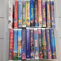 Walt disney vhs movies