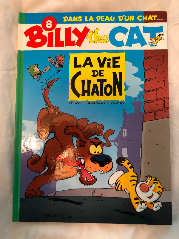 Album BD avec dessin dédicace (Peral) de Billy the Cat dans Bandes dessinées  à Longueuil/Rive Sud