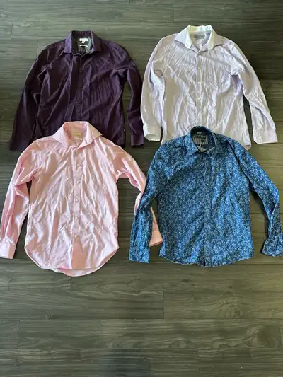 Men’s Brand Name Dress Shirts (size medium), View more