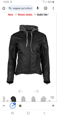 Women's Speed and Strength Double Take motorcycle jacket xs