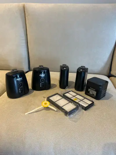 I'm offering a variety of iRobot Roomba accessories, including virtual wall lighthouses to help guid...