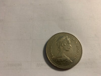 1983 Canada Nickel Dollar Elizabeth II Canadian Voyageur $1