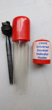 Dovetail indicator holder