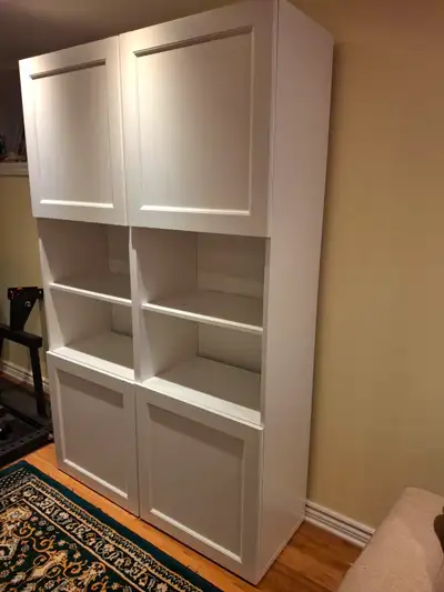 Bookcase /Shelving Unit with doors, Ikea (price drop 2), View more
