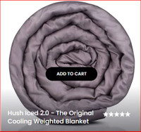 HUSH --Cooling Weighted Blanket