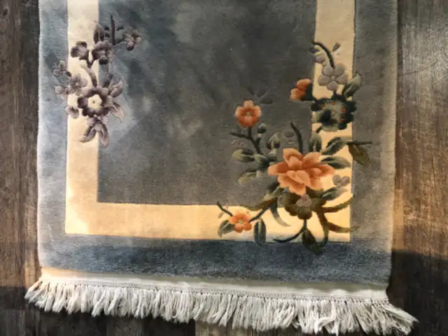 Chinese oriental 100 % wool Rugs hand made in Rugs, Carpets & Runners in Ottawa - Image 7