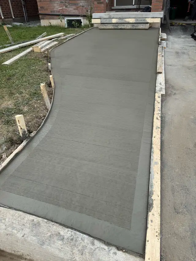concrete - demo - dump - pour - finish
