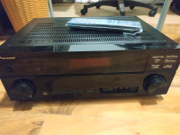 Pioneer AV receiver with remote