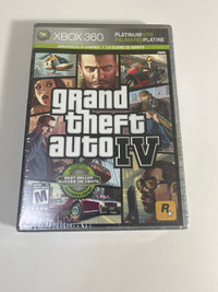 Xbox 360 Grand Theft Auto IV Brand New Sealed