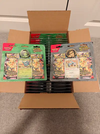Ascended Heroes 2 Pack Blister x24 Unsealed Case, View more