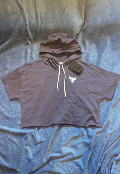 Under Armour Project Rock Cropped Hoodie, View more
