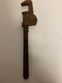 Vintage Pipe Monkey Wrench 