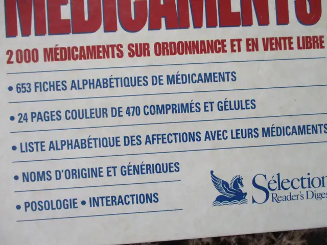 Livre: Le guide canadien des medicaments in Textbooks in Gatineau - Image 5