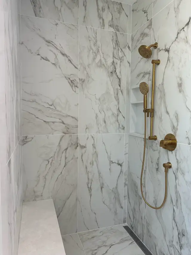 Tile Installation-Bathroom Renovation