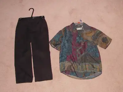Dress Shirts & Pants - sz 6, 10, 12, 14, 16, 18, men's 14.5, 15, View more