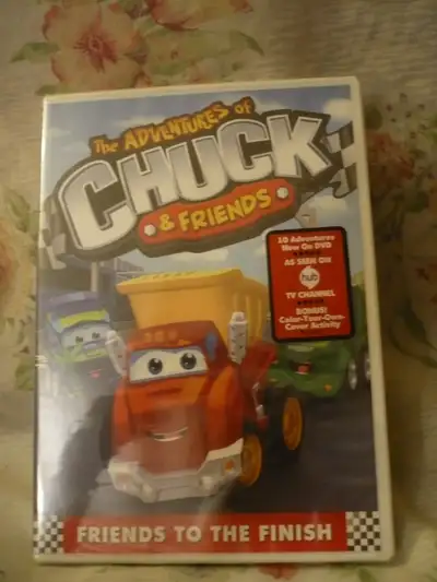 Cute cartoon with work vehicles