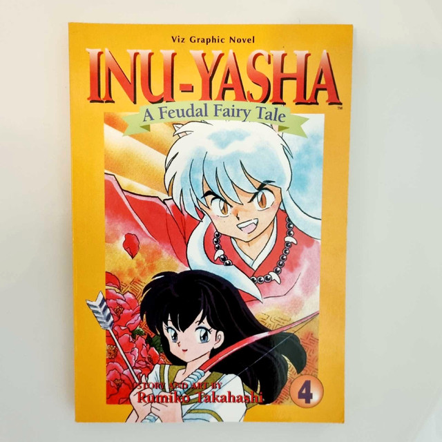 Inu-Yasha: A Feudal Fairy Tale Vol 4 by Rumiko Takahashi in Comics & Graphic Novels in Nelson