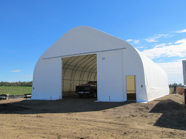 40'W x 80'L Fabric Building Installed in Other in Edmonton - Image 2