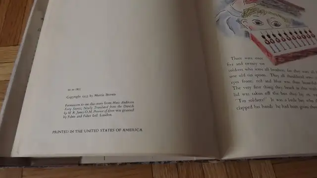 2 VINTAGE HANS CHRISTIAN ANDERSEN KIDS HARDCOVER BOOKS/1953+2013 in Arts & Collectibles in City of Toronto - Image 6
