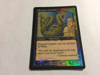 Rampart Crawler FOIL Mercadian Masques Black MAGIC MTG CARD NM