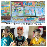 Archie figures and books