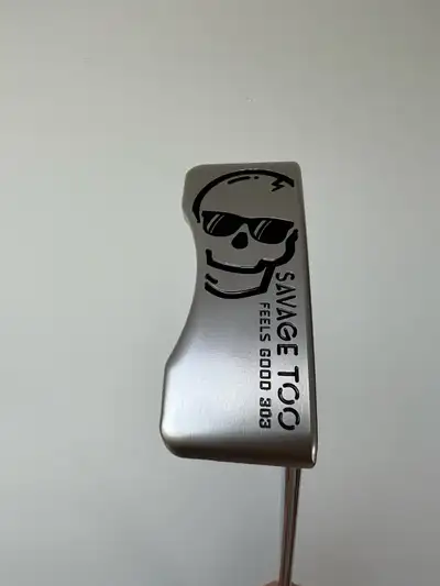 SWAG Golf Savage Too Putter with Limited 8 BIT HOCKEY COVER, View more