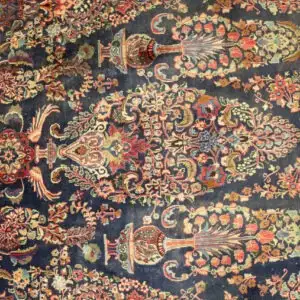 PERSIAN KASHMAR 12.6FT x 9.6FT BEAUTIFUL UNIQUE WOOL RUG in Rugs, Carpets & Runners in City of Toronto - Image 6