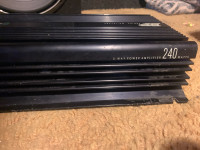 1990 Sherwood 3-way power amplifier, 240 W