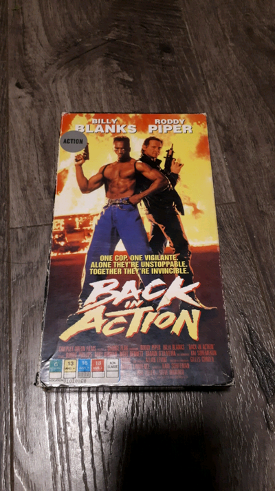 VHS Back In Action 1994 Drama/Action, View more