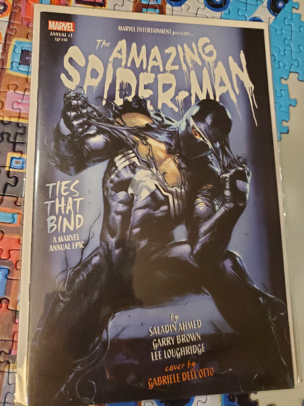 Amazing Spiderman Annual #1 Symbiote Black suit Venom in Comics & Graphic Novels in North Bay