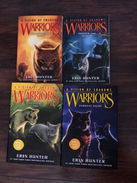 Warrior Cats-Vision of Shadows (first 4 books) by Erin Hunter