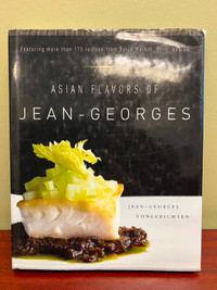 COOKBOOK Asian Flavors of Jean Georges Hardcover book