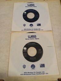 Vinyl Records 45 RPM Classic Rock White Snake Lot of 2 Near Mint