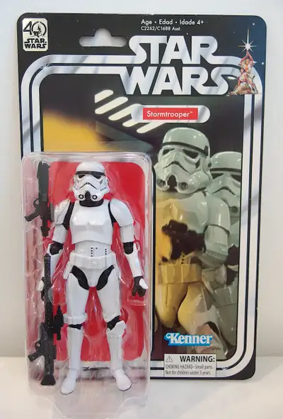 STAR WARS 40th ANNIVERSARY STORMTROOPER 6” ACTION FIGURE, View more