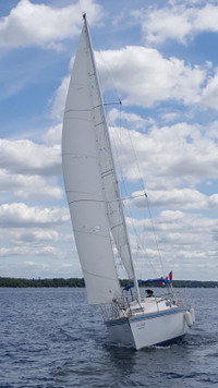 28 ft. Hunter sail boat
