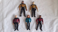 Star Trek TNG Action Figure Picard Data Geordi Crusher (1992-93)