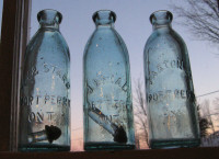 Antique Bottles 1850 - 1920 Druggist, Beer, Soda