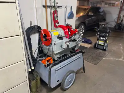 Next to new Wheeler Rex 6790 4” threader available, View more